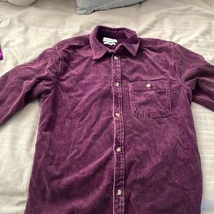Corduroy shirt